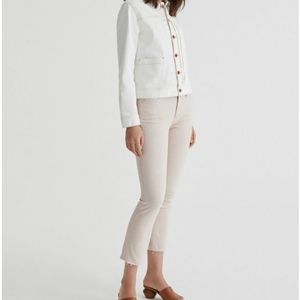 AG Adriano Goldschmied Cream Women Jeans